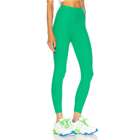 Beyond Yoga Size Small Spacedye Caught In The Midi High Waisted Legging Green - Picture 1 of 14